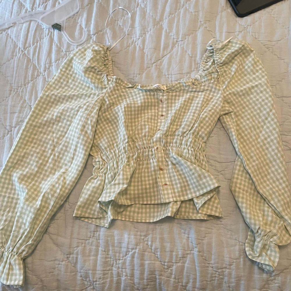 Mine size small blouse bought at mint julep boutique
